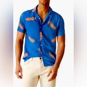 REISS Men’s Small Donna Short Sleeve Shirt